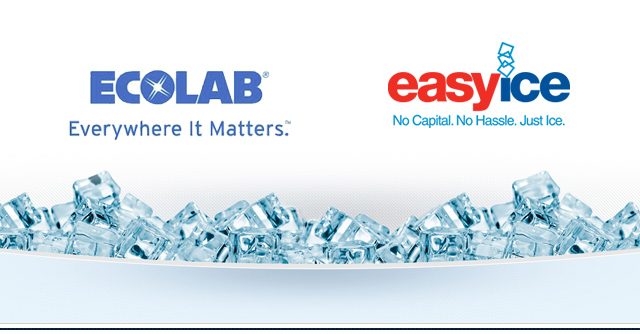 Ecolab and Easy Ice Announce Exclusive Distribution Partnership
