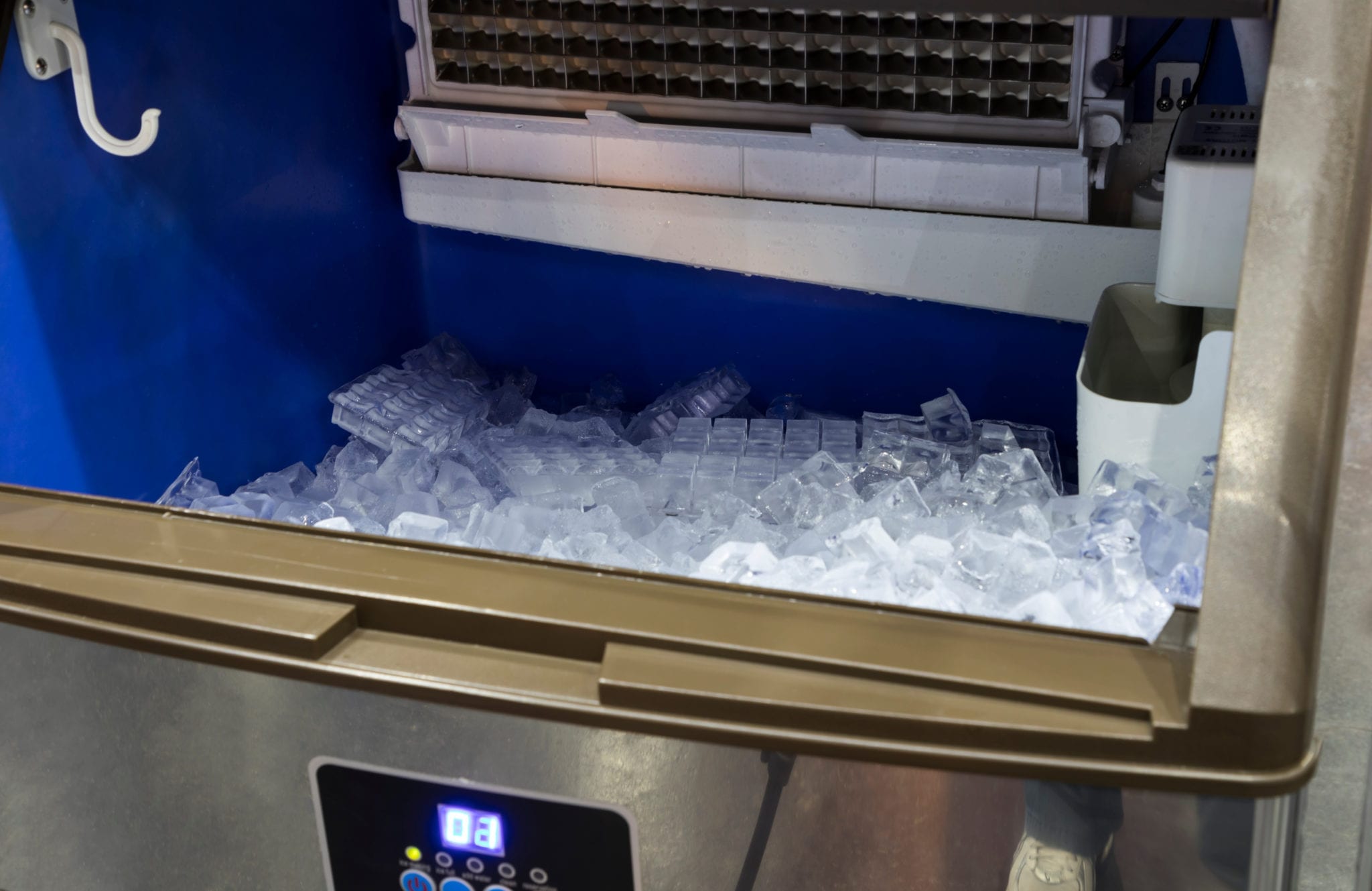 Used ice machine