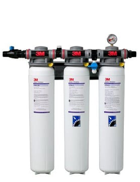 3M Water Filtration Products DF290-CL Dual Flow Water Filtration System