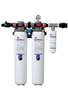 3M Water Filtration Product DP290 Dual Port Water Filtration System