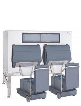 Follett DEV-2100SG-72" Double Door Ice Storage Bin DEV Series