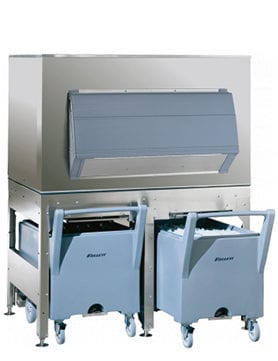 Upright ice storage bins (FS)