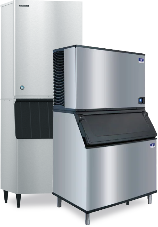 Ice machines with high cube daily ice production