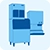 graphic of 2 ice machines