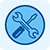 graphic of screwdriver and wrench